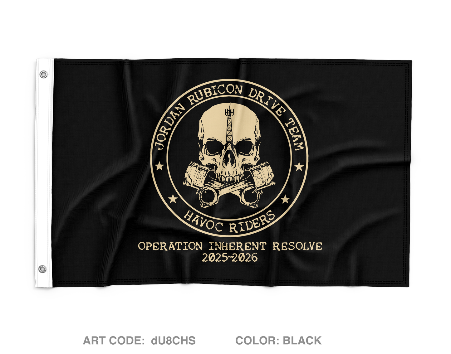 RUBICON DRIVE TEAM Wall Flag - dU8CHS