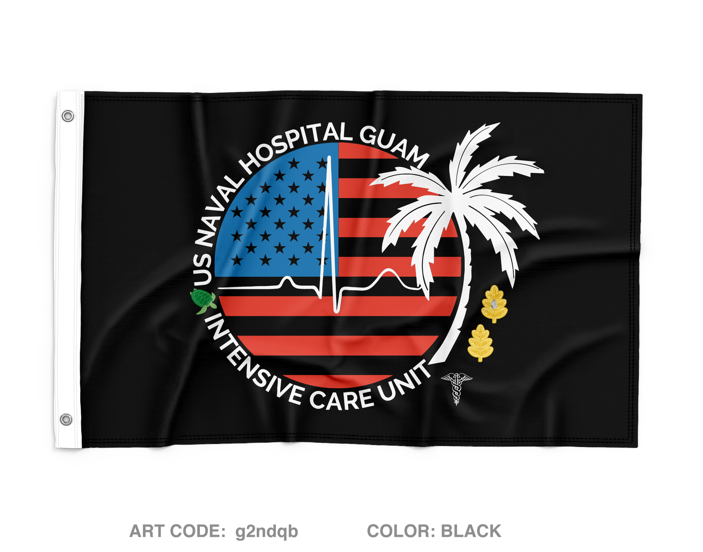 Intensive Care Unit Wall Flag - g2ndqb