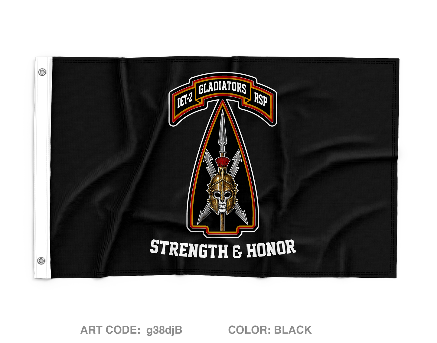 DET-2, RSP Wall Flag - g38djB