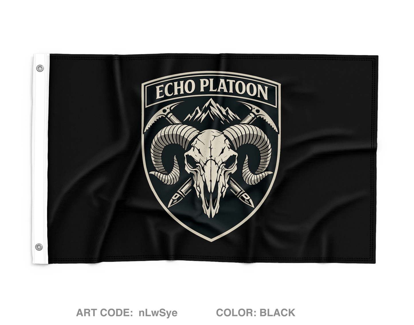 Echo Platoon Wall Flag - nLwSye
