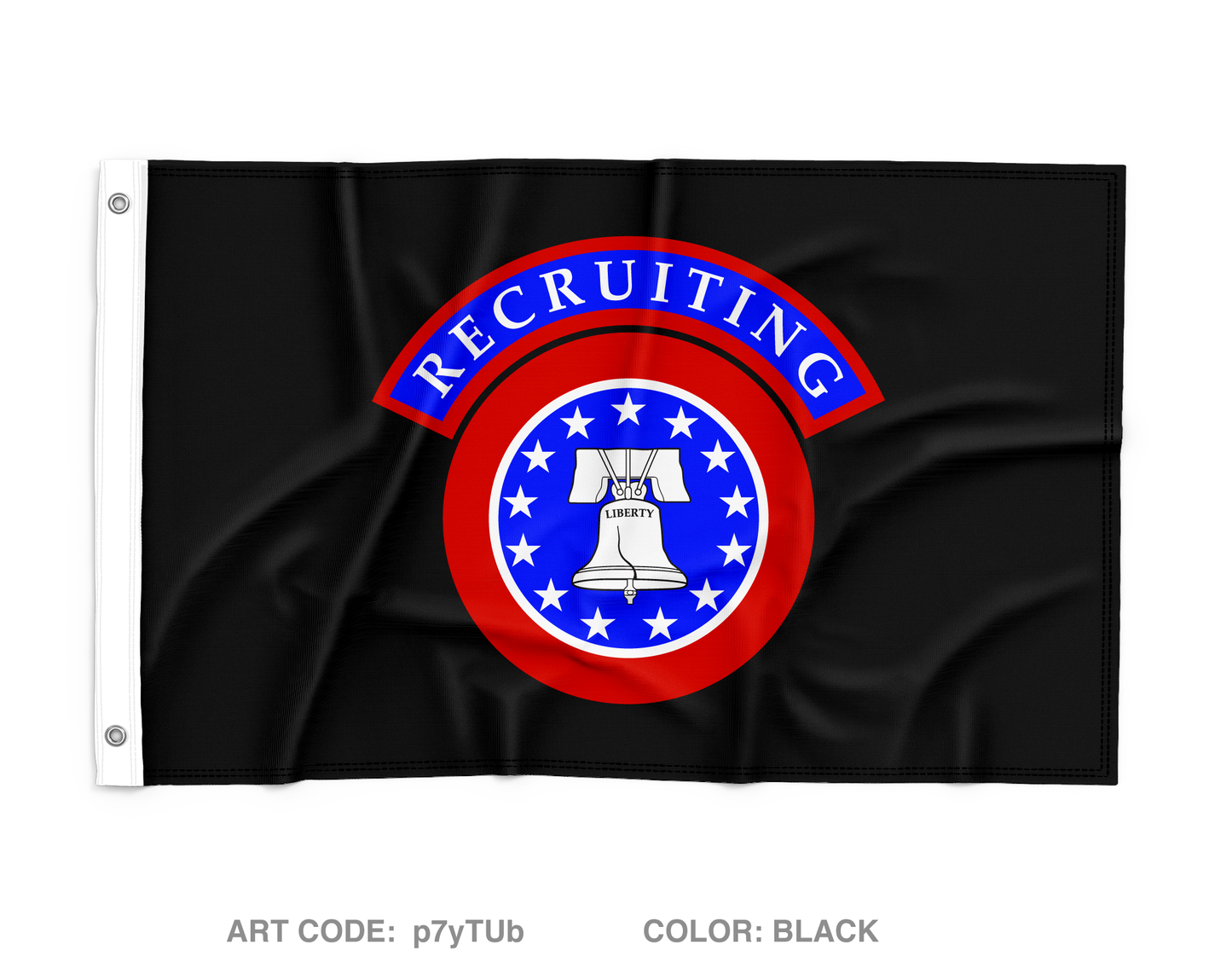 Oak Ridge Army Recruiting Center Wall Flag - p7yTUb