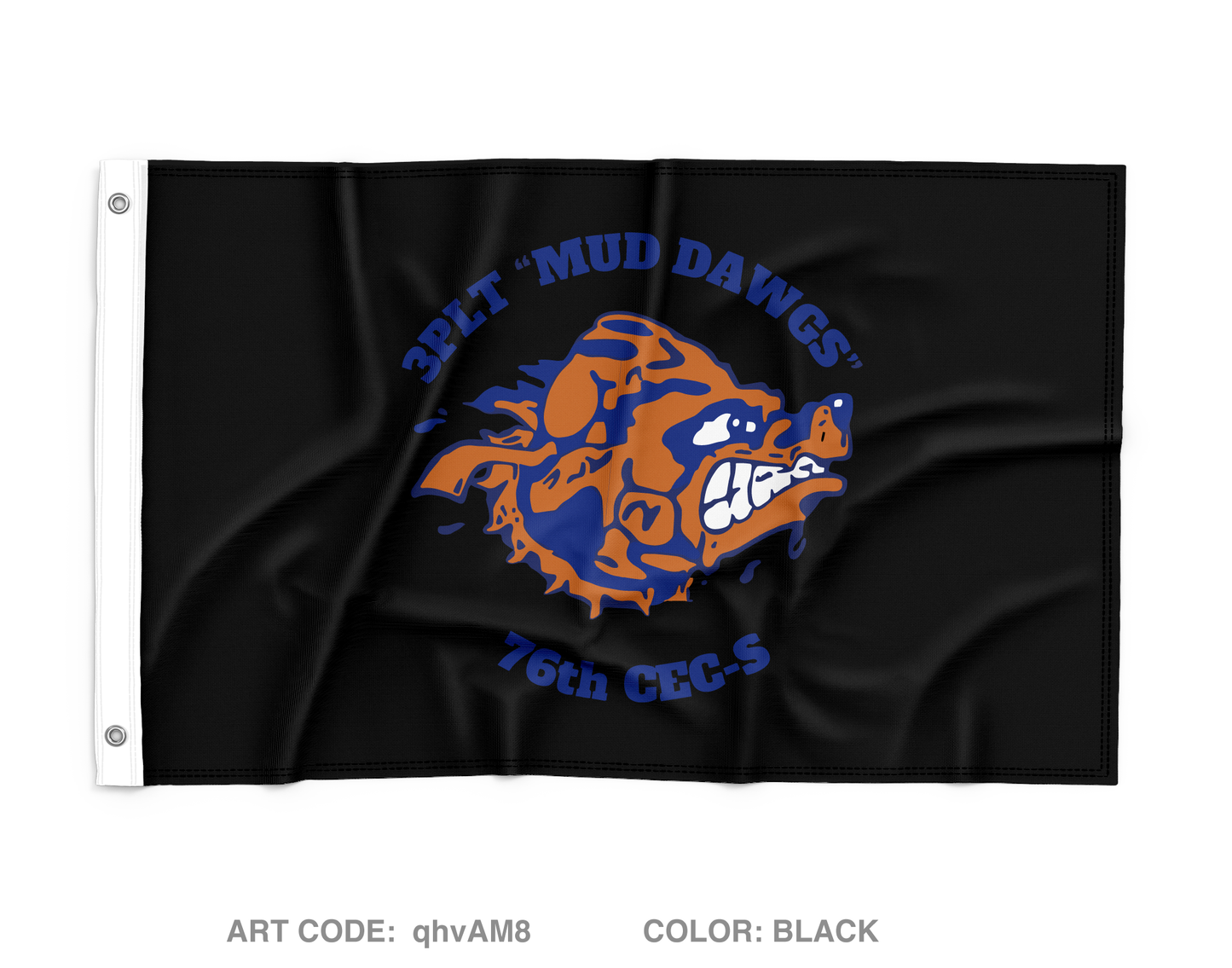 Muddawgs Wall Flag - qhvAM8
