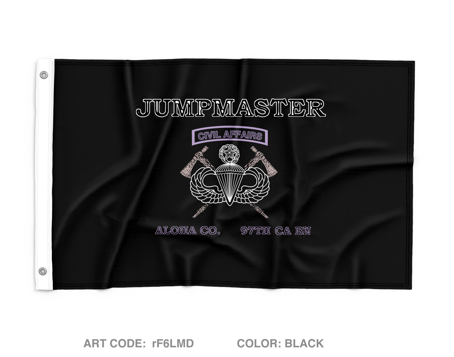 B/97th Civil Affairs Battalion Store 1 Wall Flag - rF6LMD