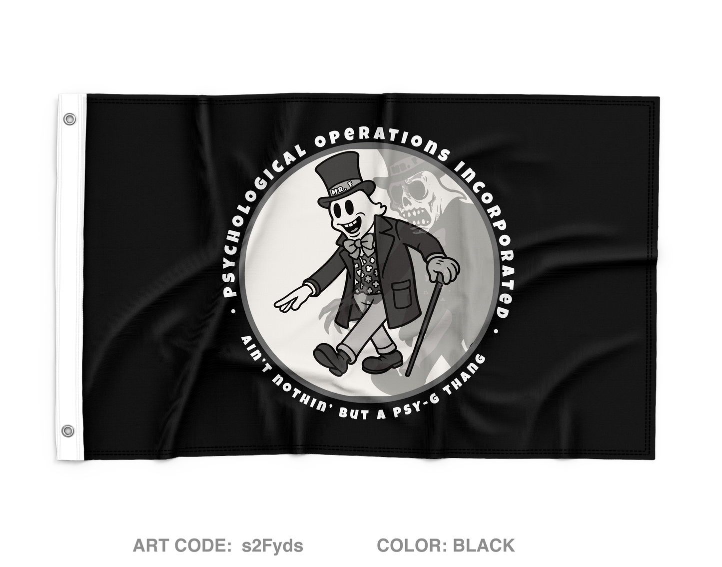 SOCAF PSYOP PDD Wall Flag - s2Fyds