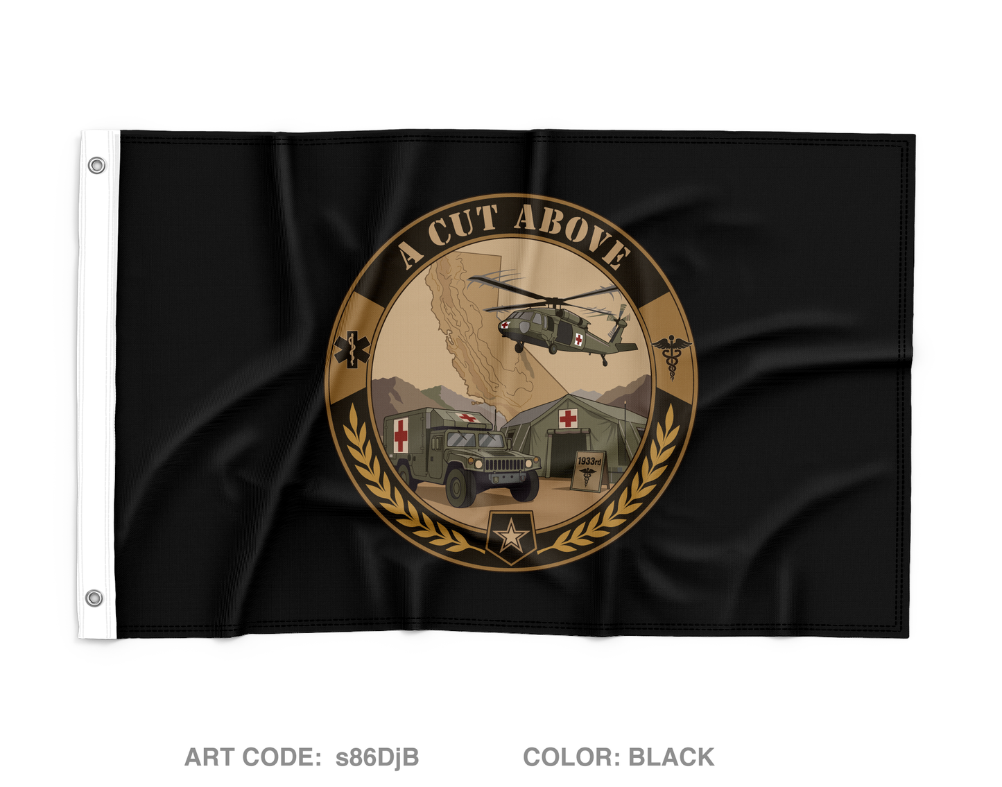1933rd med det Fundraising Collection Wall Flag - s86DjB