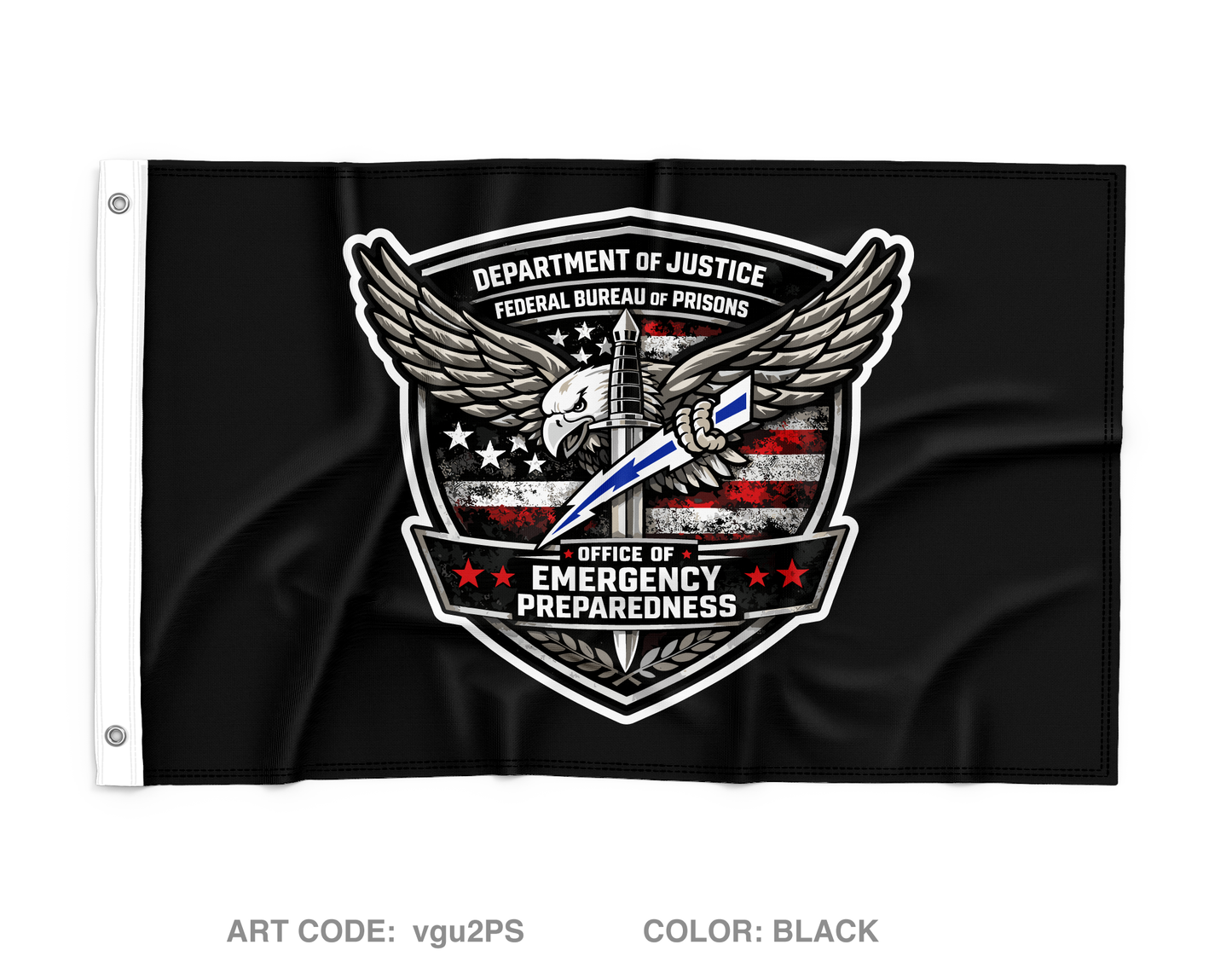 Office of Emergency Preparedness Wall Flag - vgu2PS