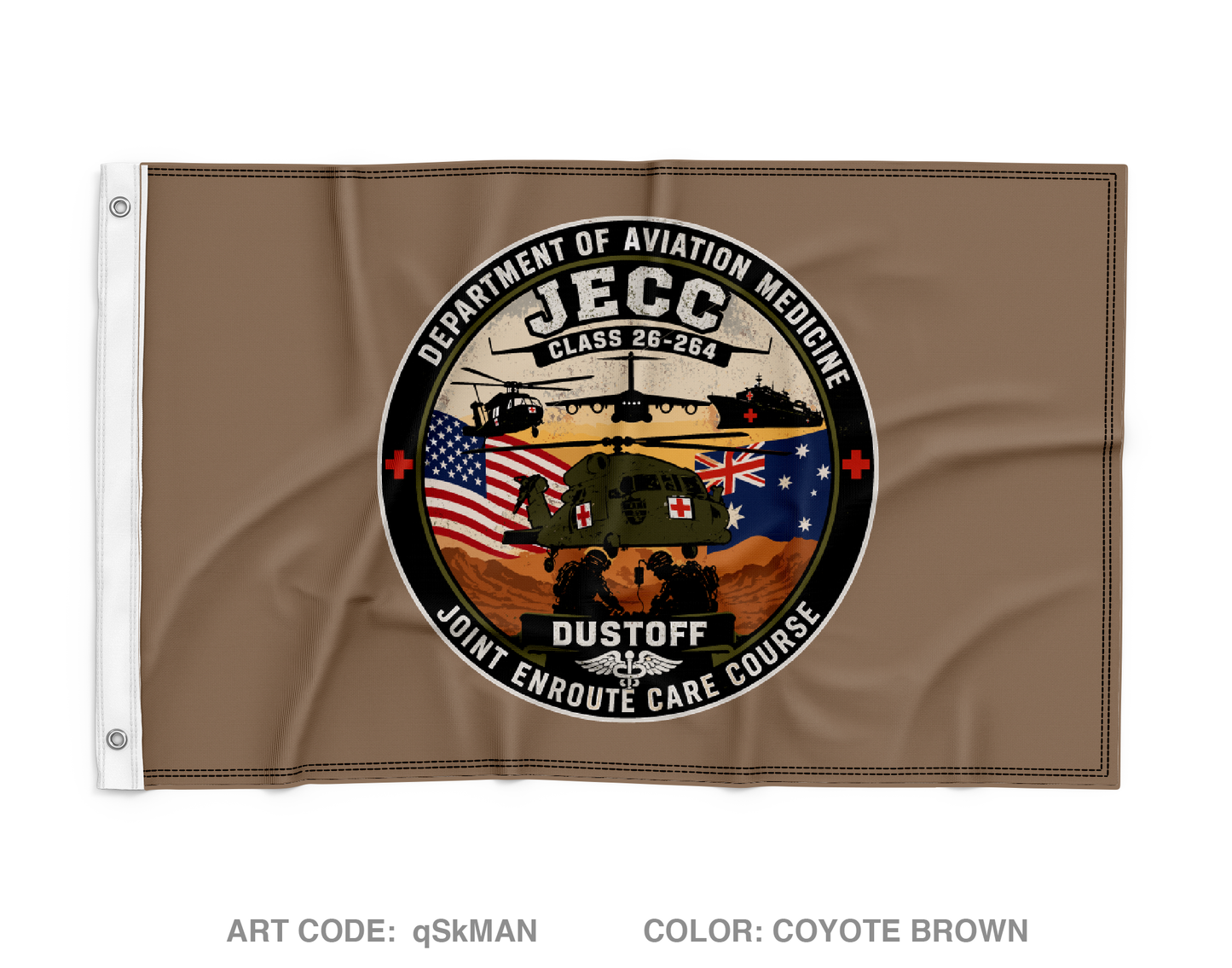 JECC Wall Flag - qSkMAN