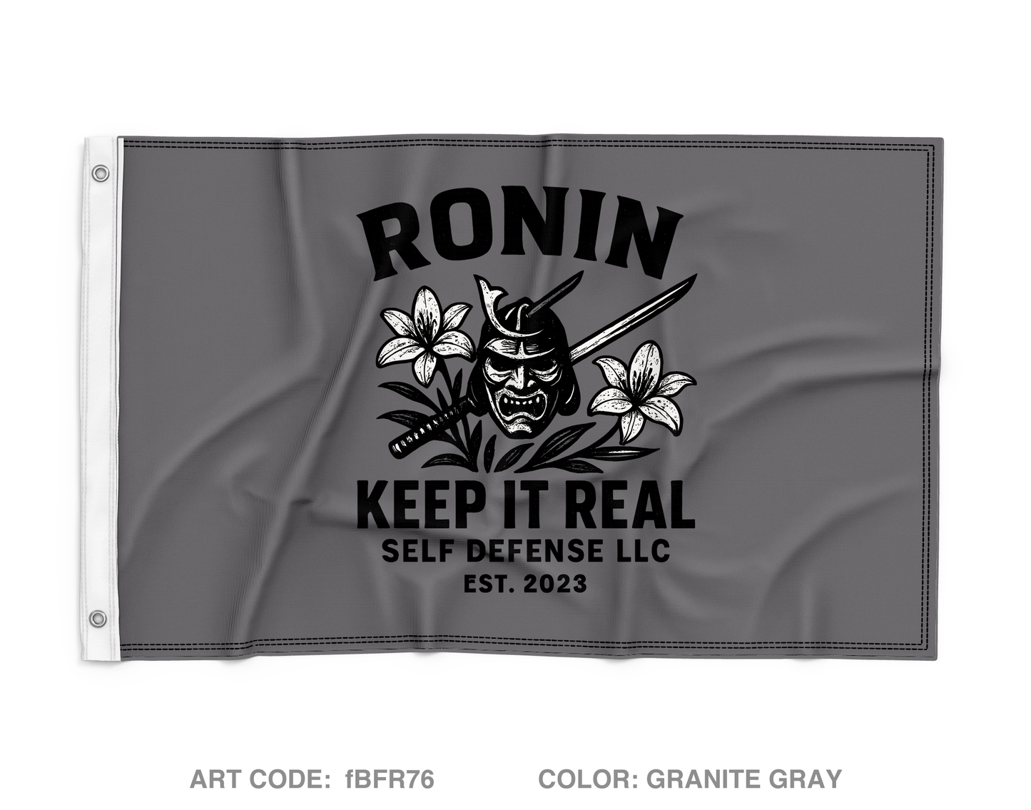 Keep It Real Self Defense Wall Flag - fBFR76