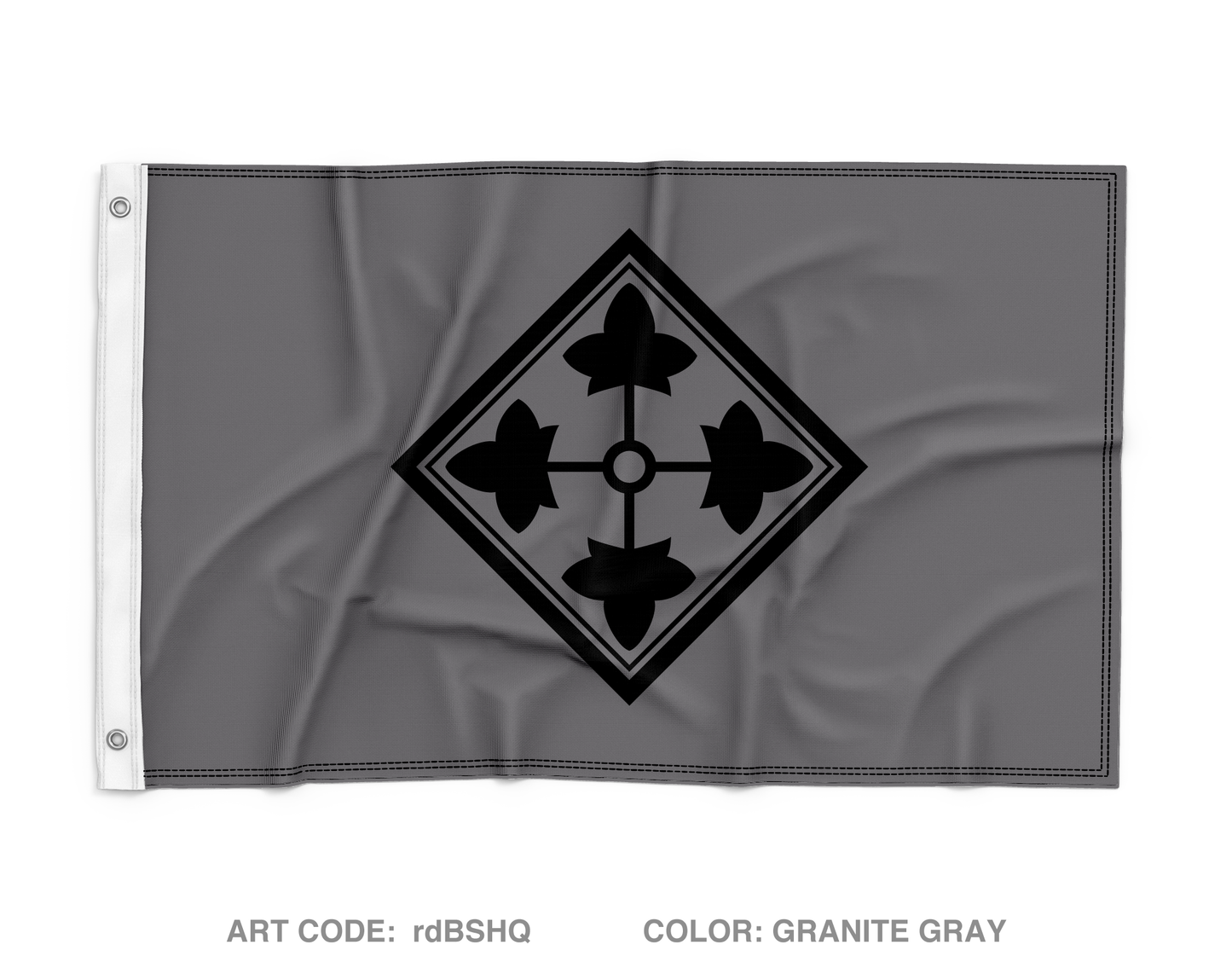 READY CO, HHBN, DIVARTY, 4ID Wall Flag - rdBSHQ