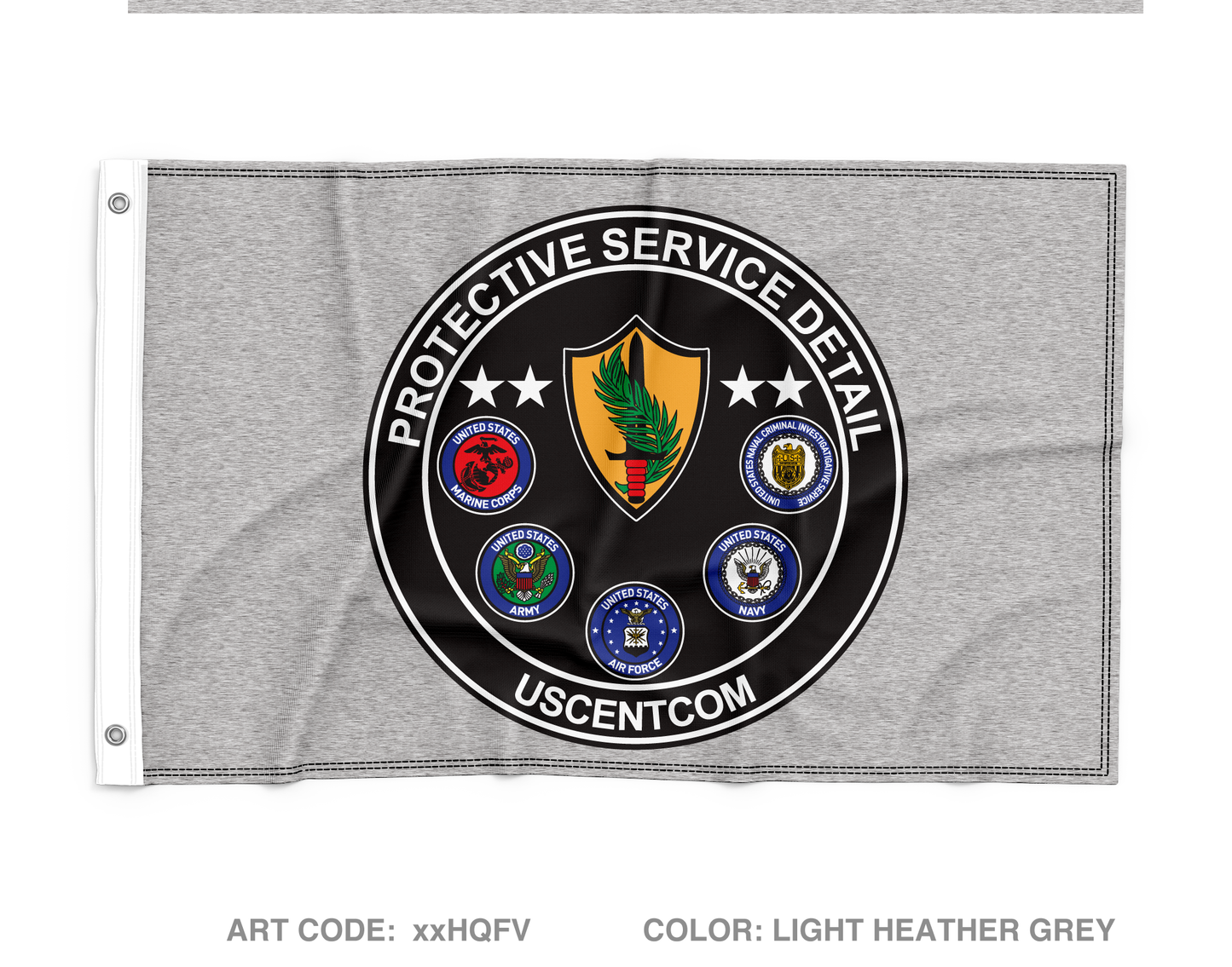 Centcom Protection unit Wall Flag - xxHQFVX