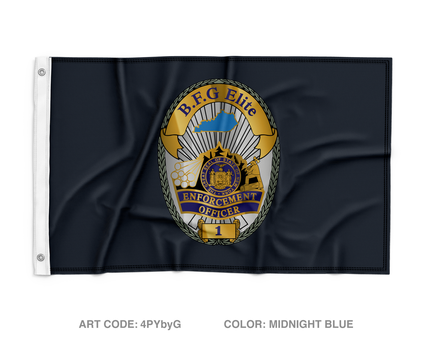 BFG elite Fundraising Collection Wall Flag - 4PYbyG