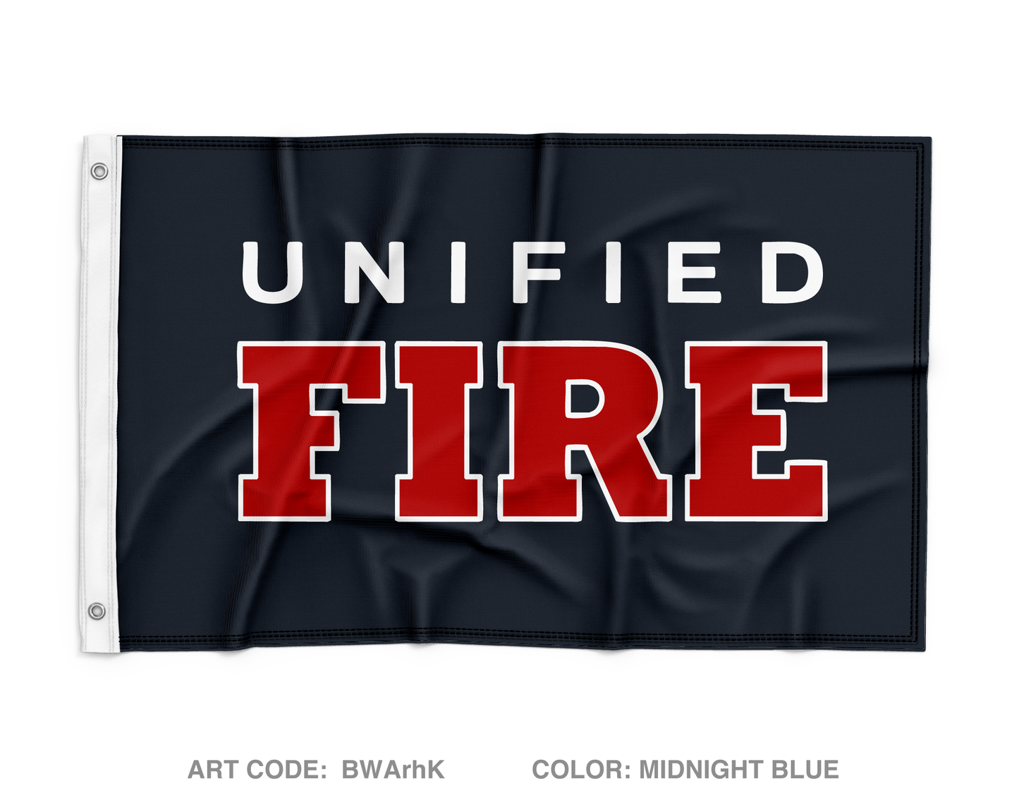 Unified Fire Authority Wall Flag - BWArhK