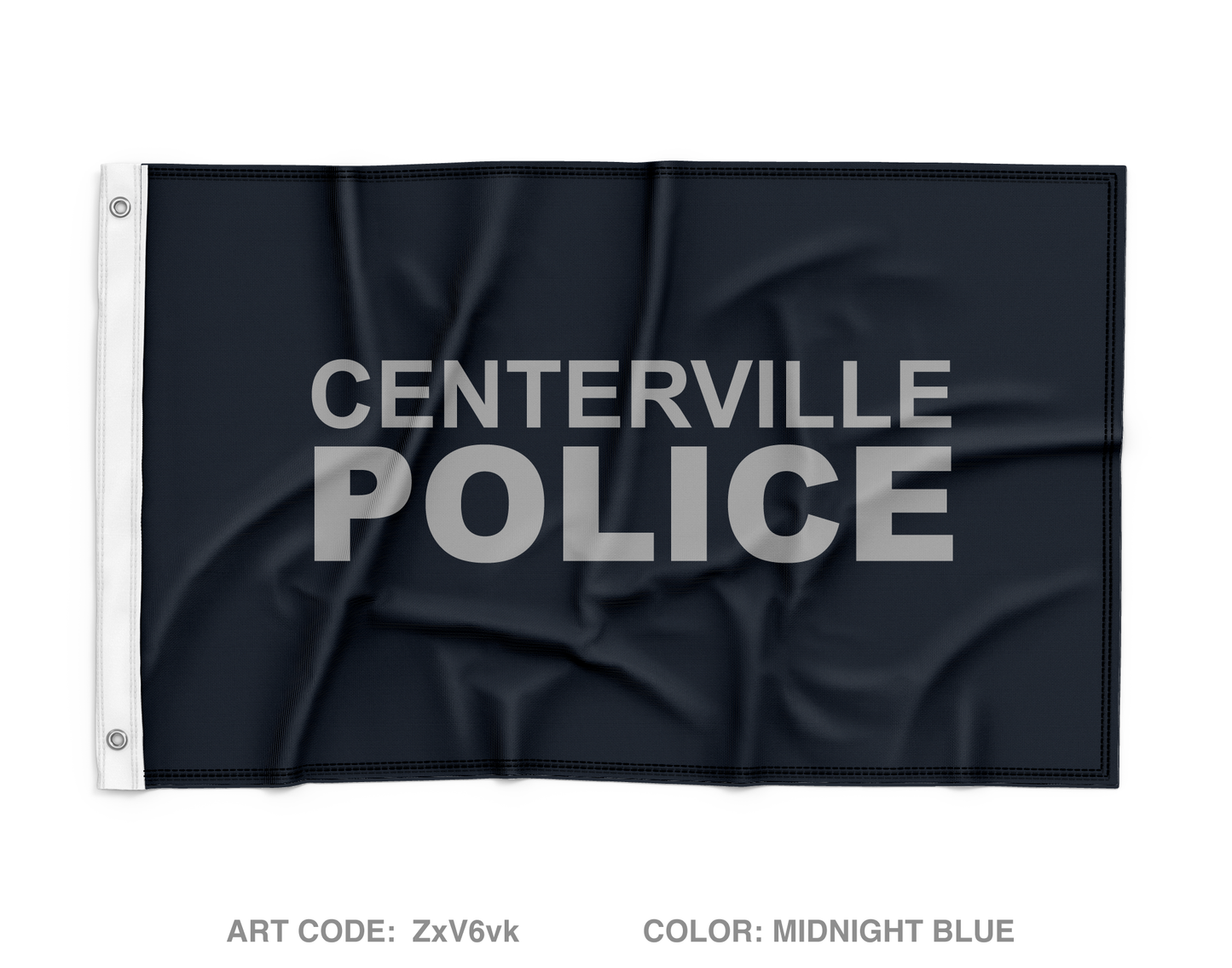 Centerville Police Department Wall Flag - ZxV6vk