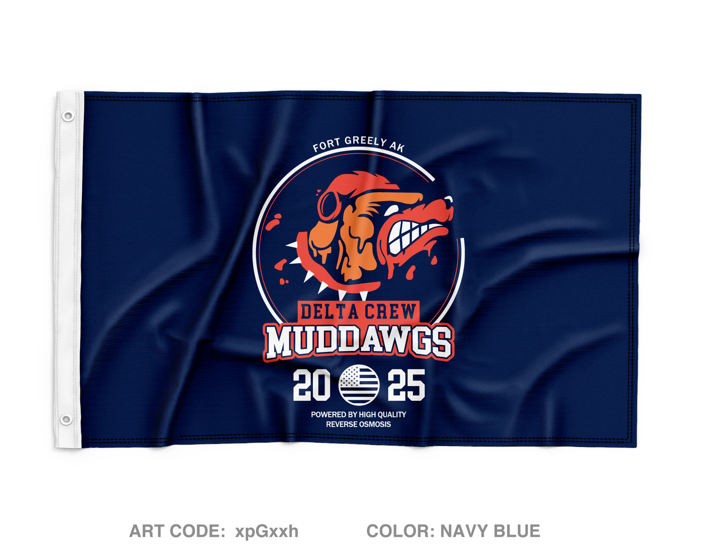 Delta Crew Wall Flag - xpGxxh