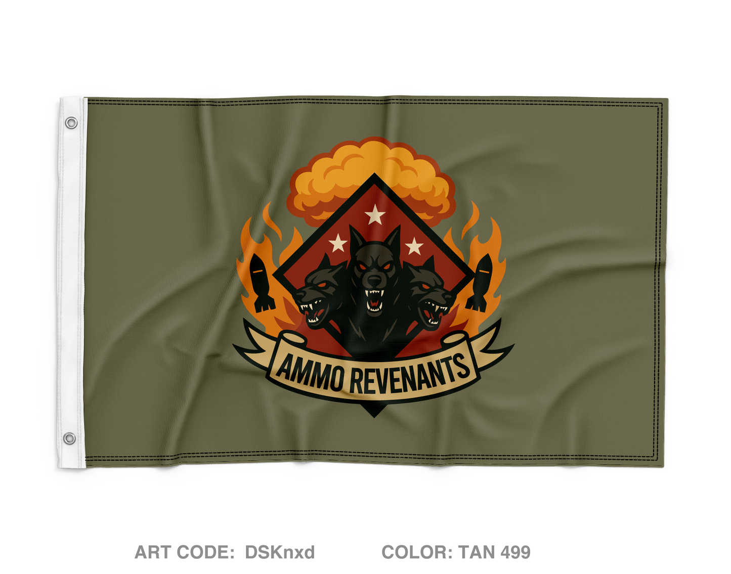 163D Wall Flag - DSKnxd