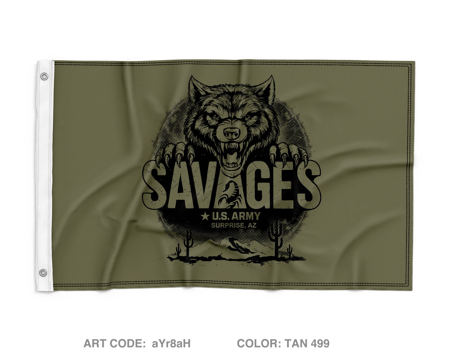 Surprise Recruiting Station Wall Flag - aYr8aH