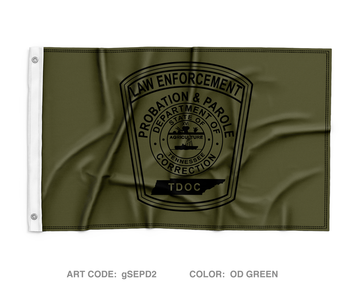 TDOC Department Wall Flag - gSEPD2