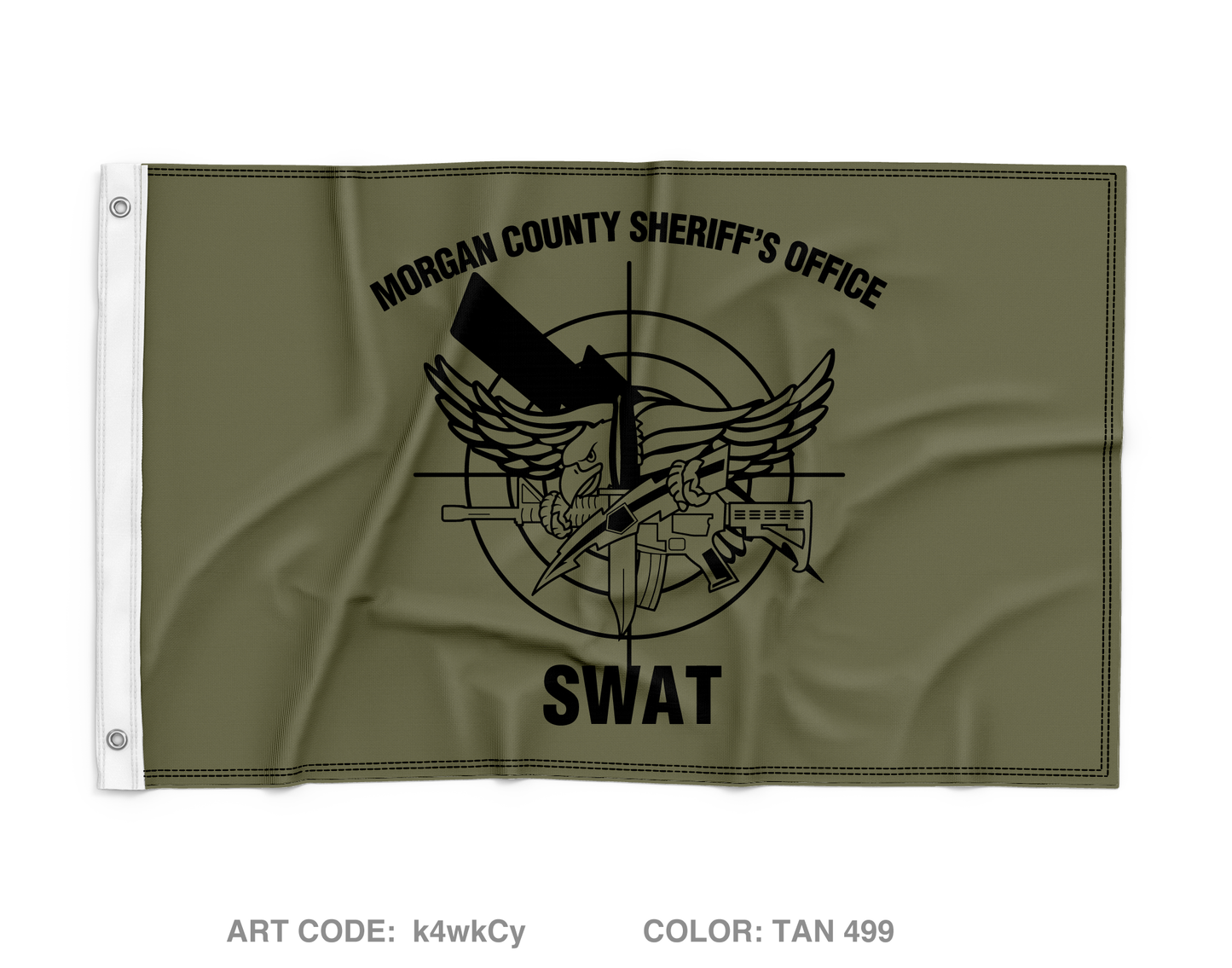 SWAT Wall Flag - k4wkCy