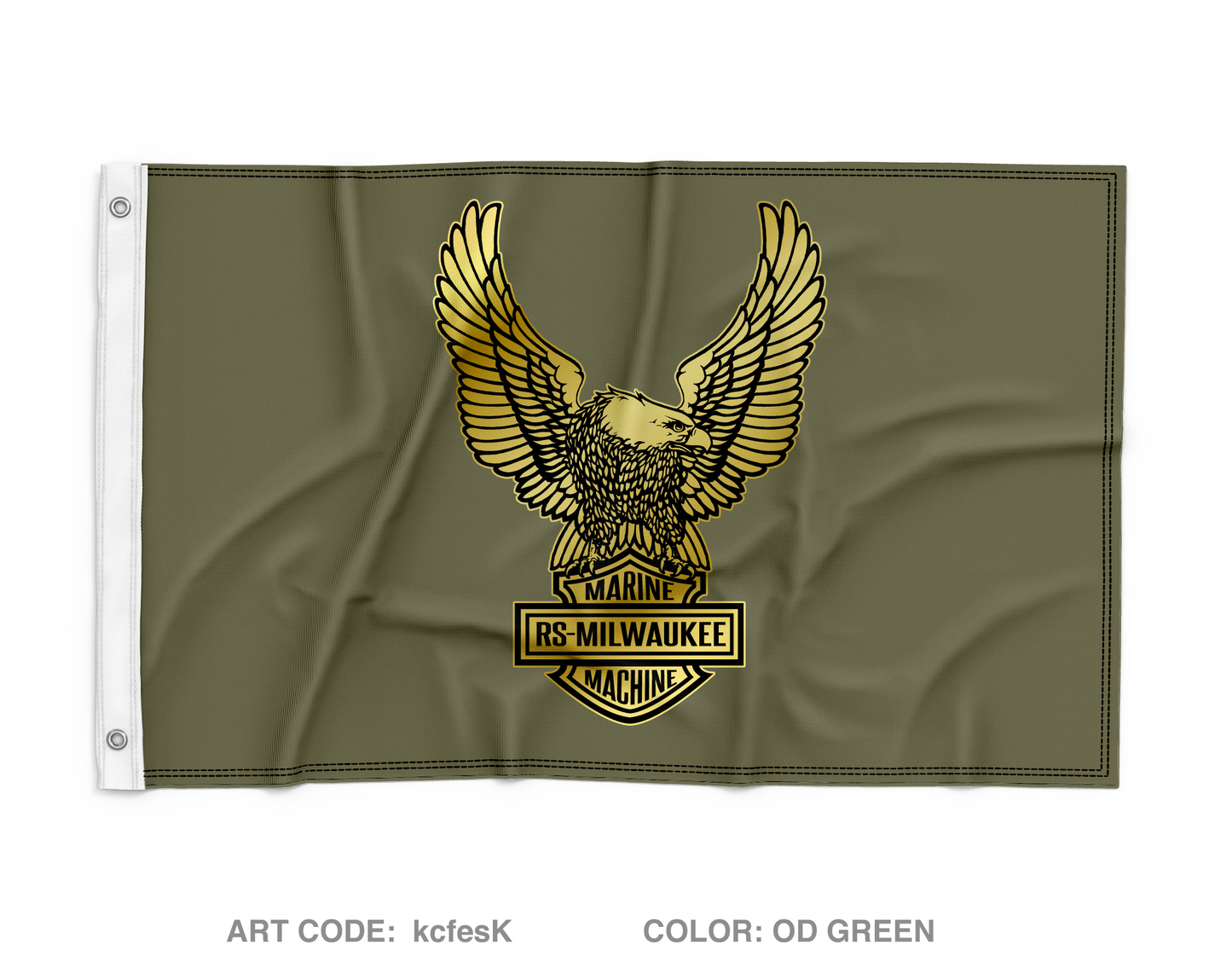 RS Milwaukee Wall Flag - kcfesK