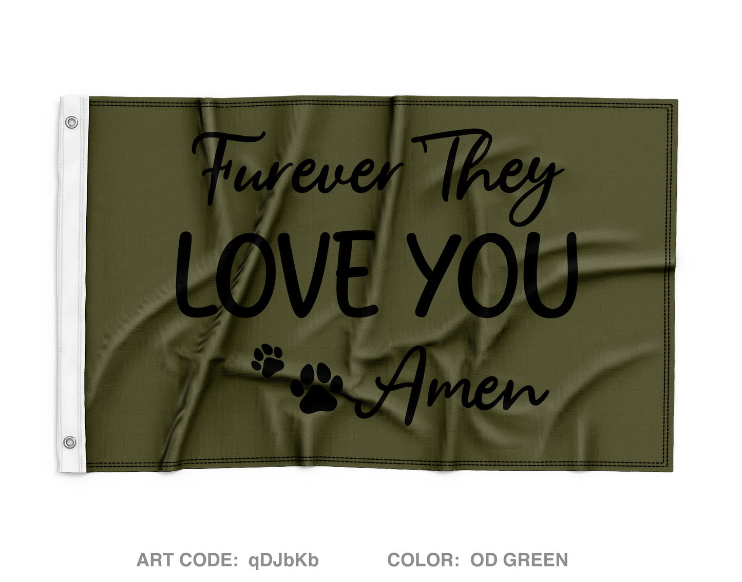 Freedom for Critters Wall Flag - qDJbKb