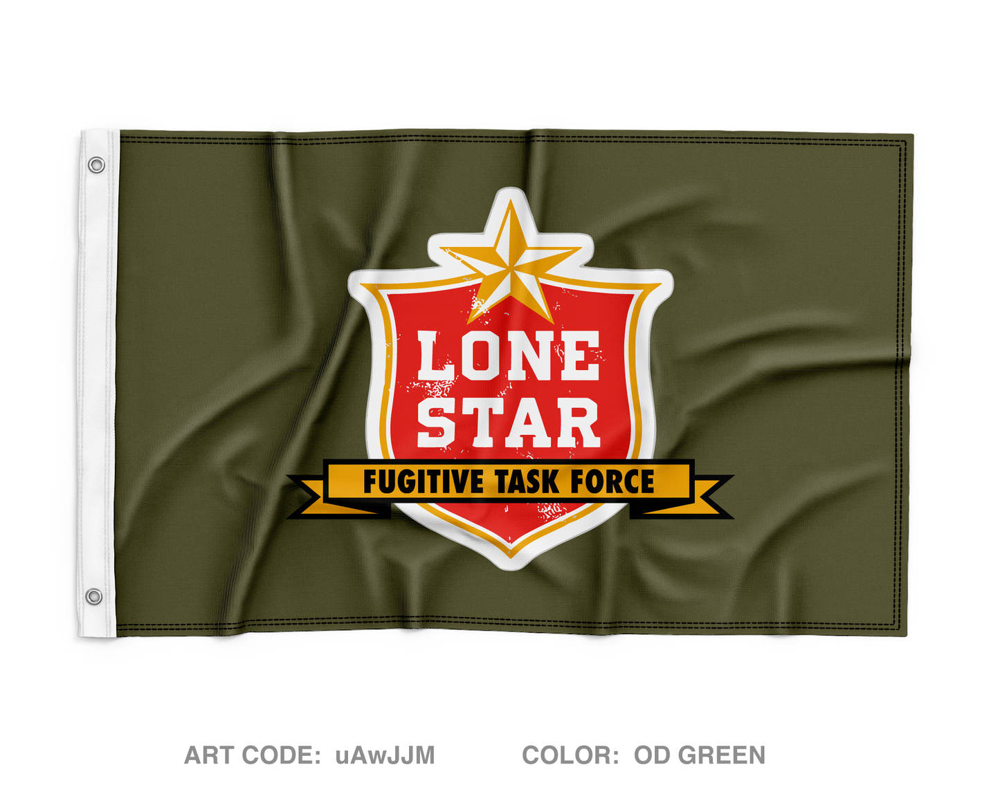 US Marshals Service Lone Star Fugitive Task Force Wall Flag - uAwJJM