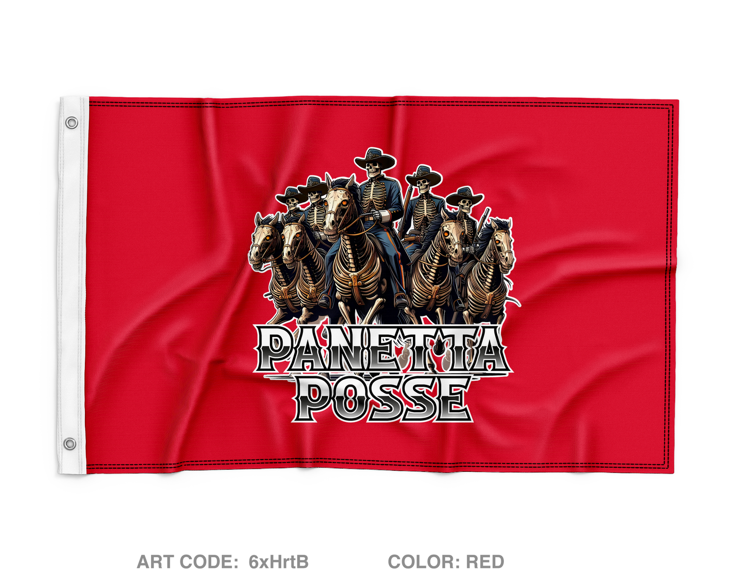 Panetta Posse Wall Flag - 6xHrtB