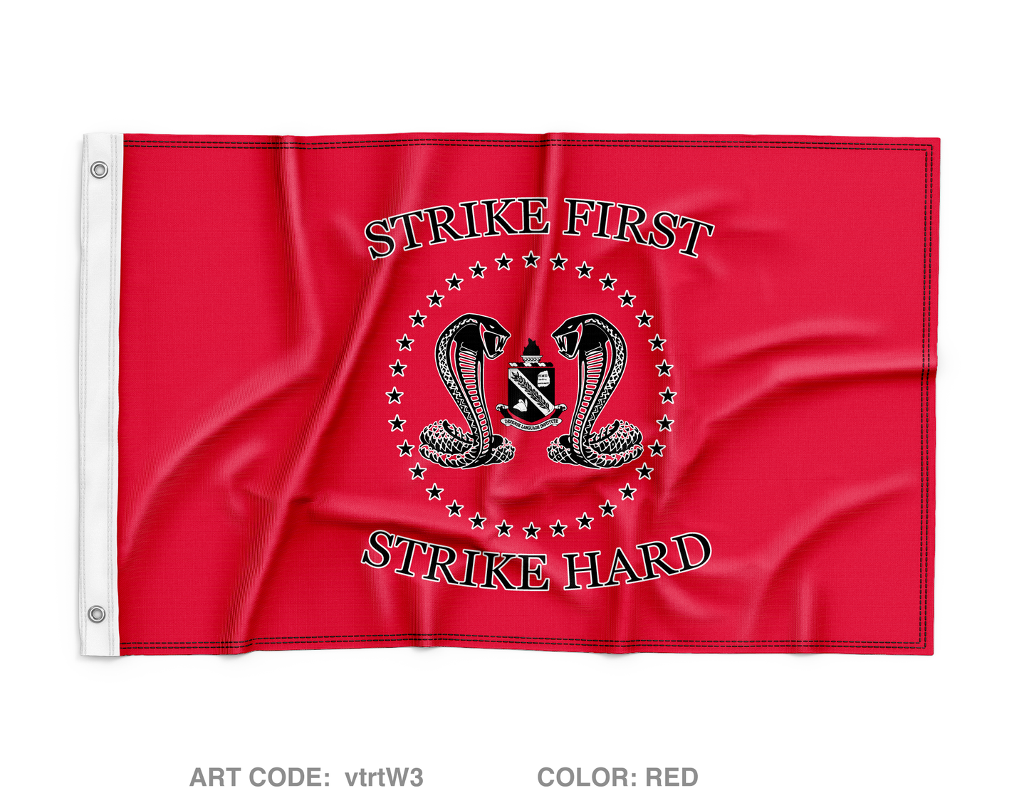 C Co Cadre, 229th MI BN Wall Flag - vtrtW3