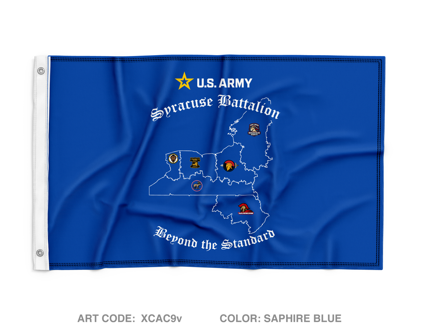 Syracuse Recruiting Battalion Wall Flag - XCAC9v