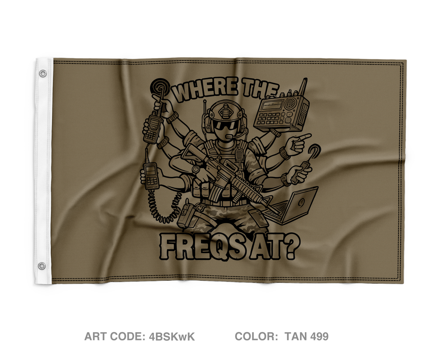 91st Civil Affairs Battalion Wall Flag - 4BSKwK
