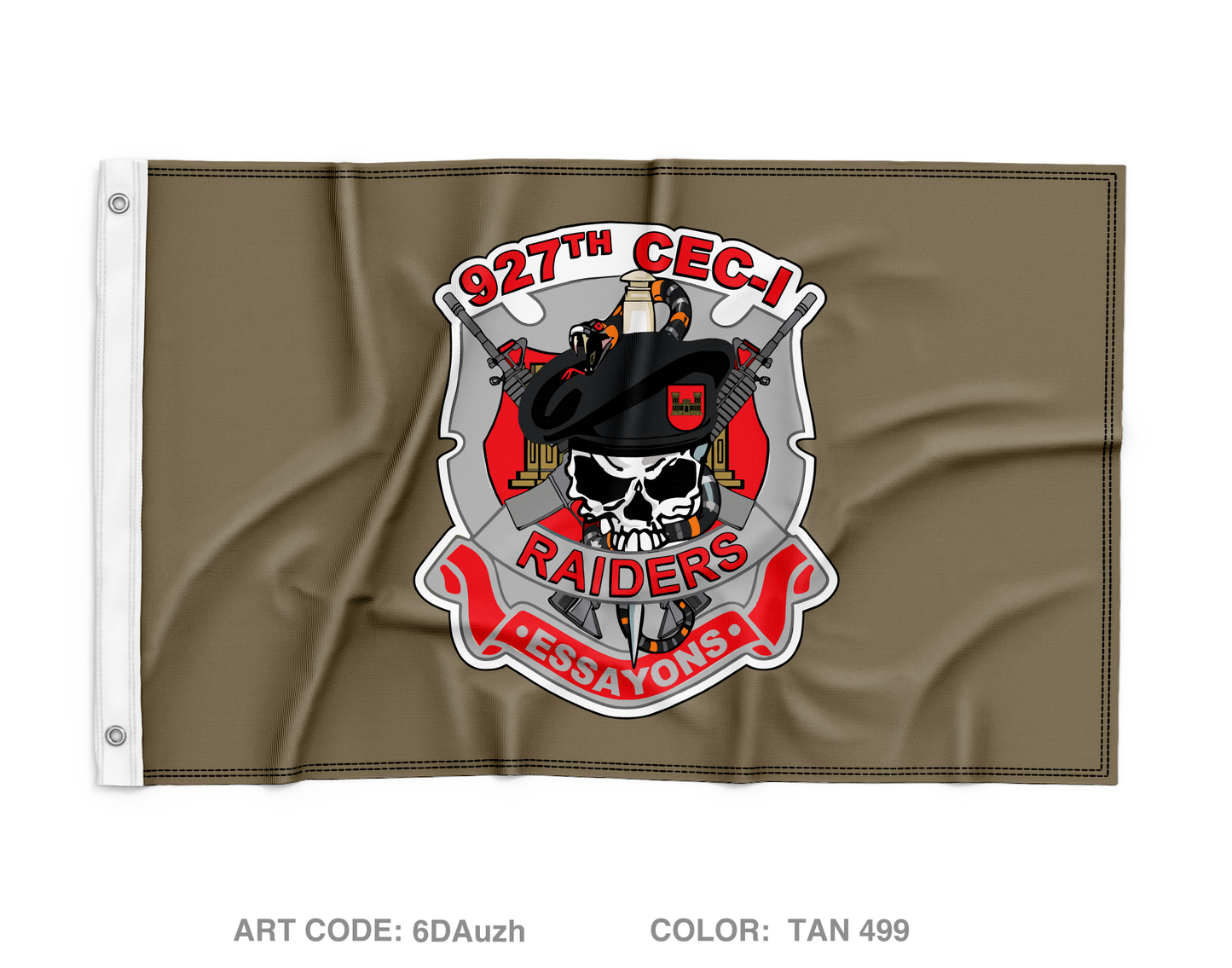 927th CEC-I Wall Flag - 6DAuzh