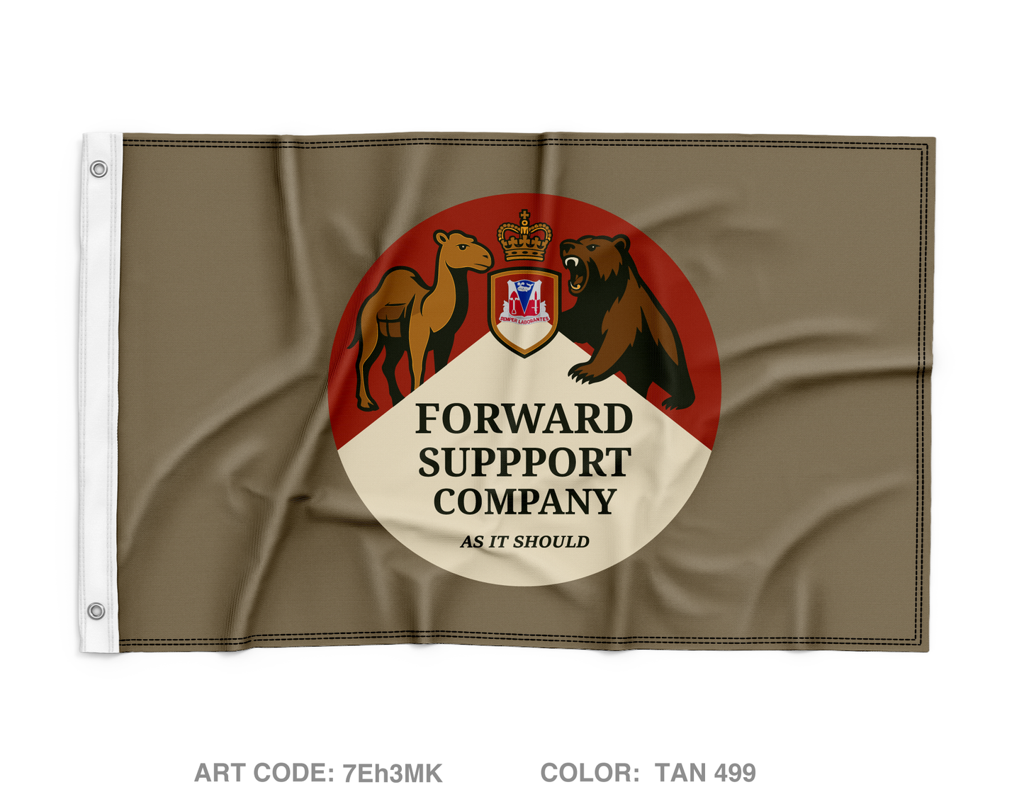 FSC 579 EN BN Fundraising Collection Wall Flag - 7Eh3MK