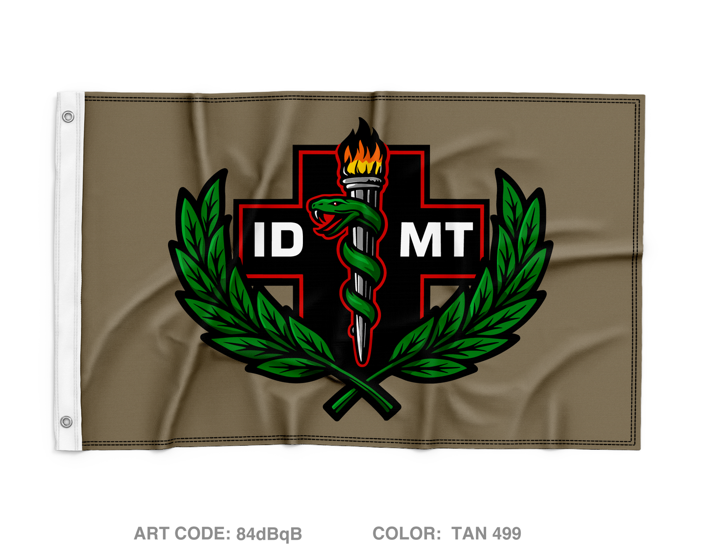 IDMT Wall Flag - 84dBqB