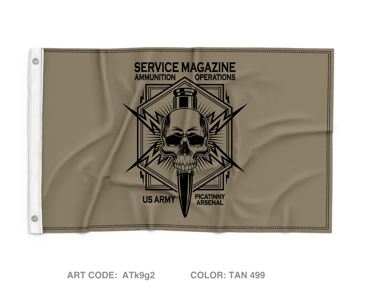 Explosive Ordnance Disposal Technology Division (EOD) Wall Flag - ATk9g2