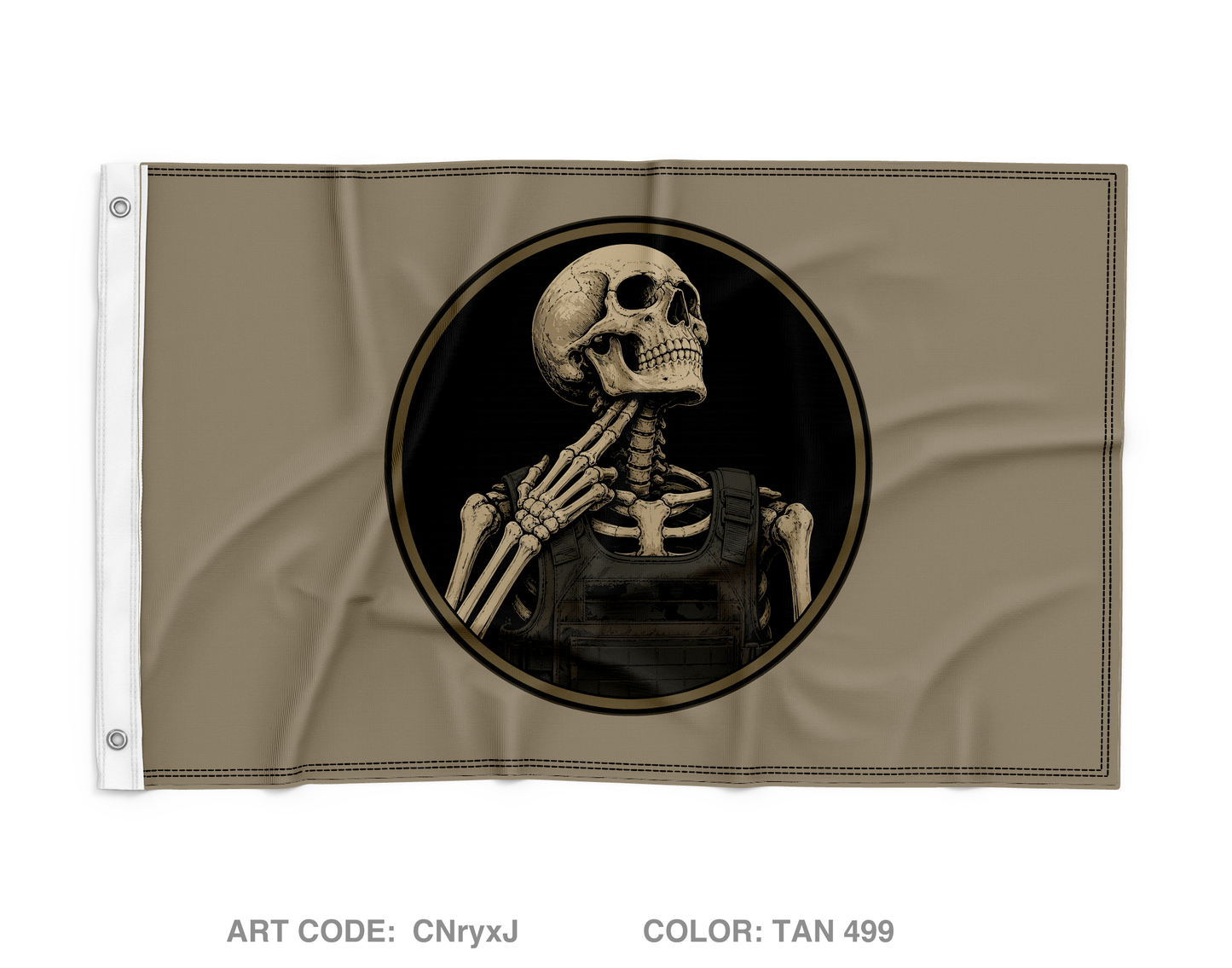 1st Platoon, Apache Company, 4-6 Inf Wall Flag - CNryxJ