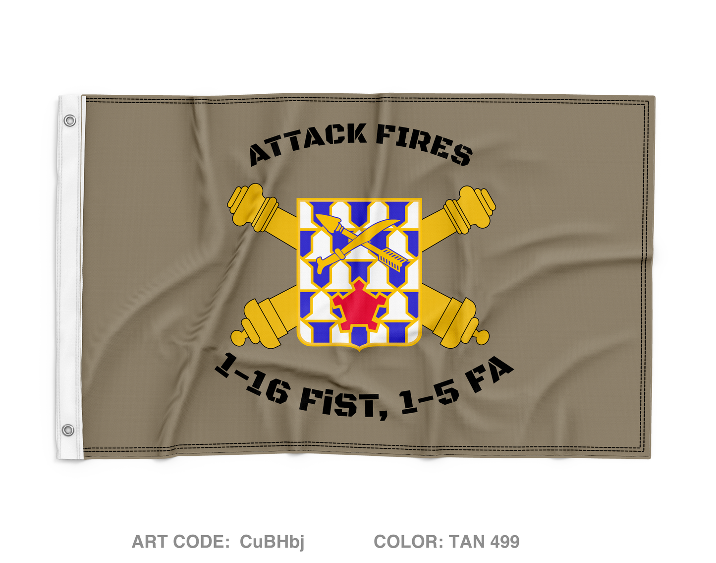 1-16 FiST, HHB, 1-5 FA Wall Flag - CuBHbj