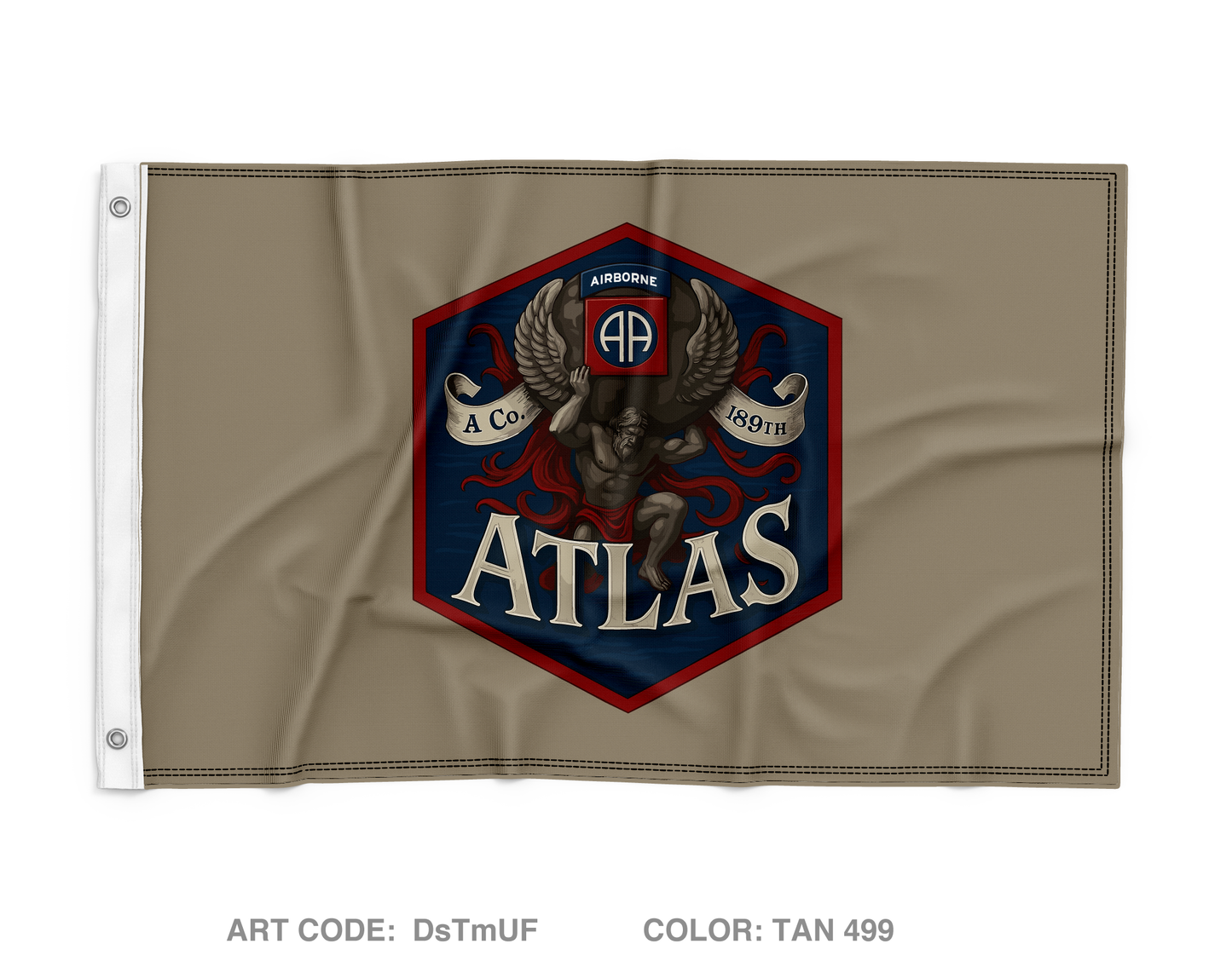 A co 189th DSSB Wall Flag - DsTmUF