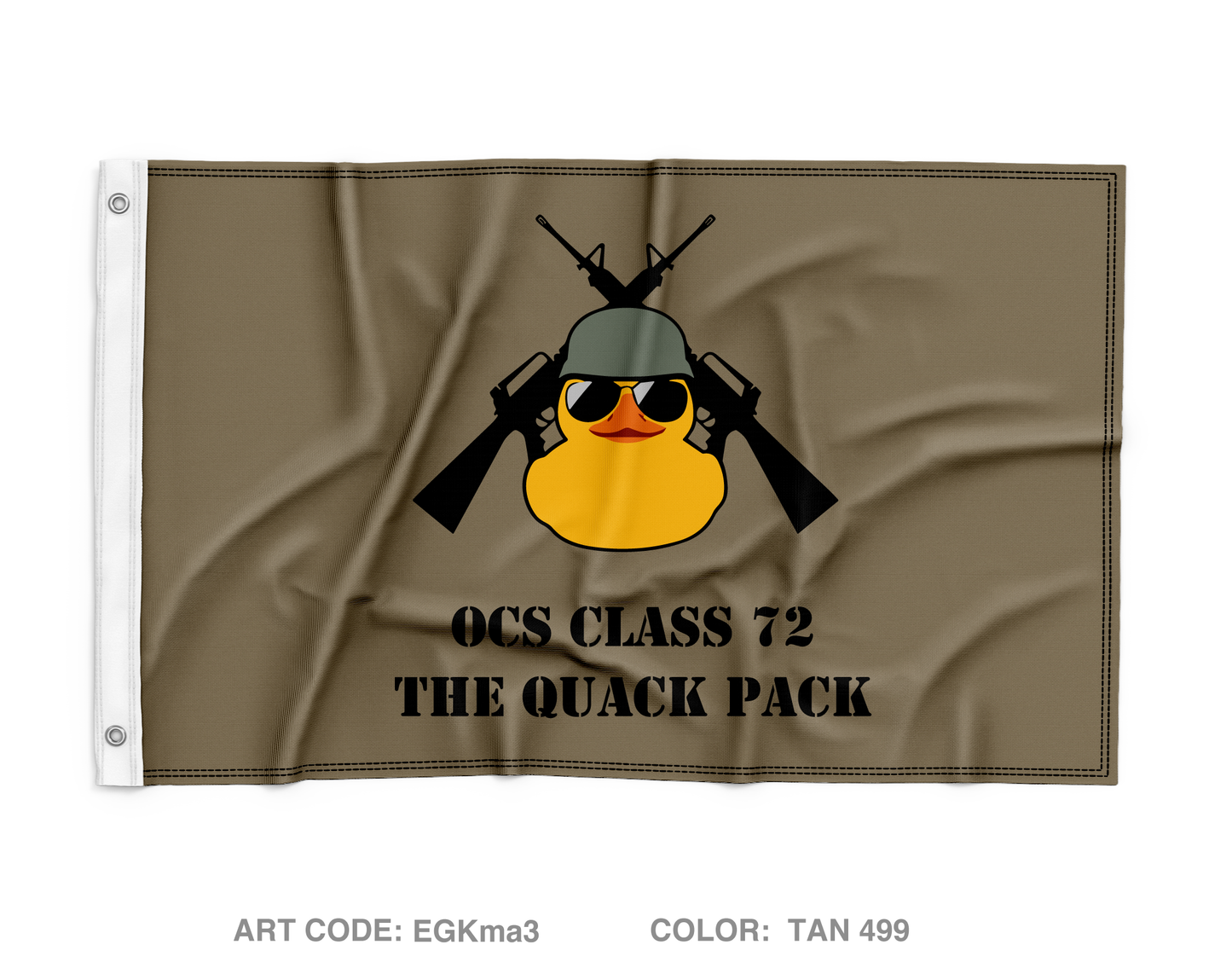 OHARNG TOCS FUNDRAISING COLLECTION Wall Flag - EGKma3