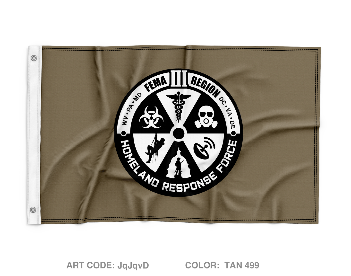 Region 3 Homeland Response Force Wall Flag - JqJqvD