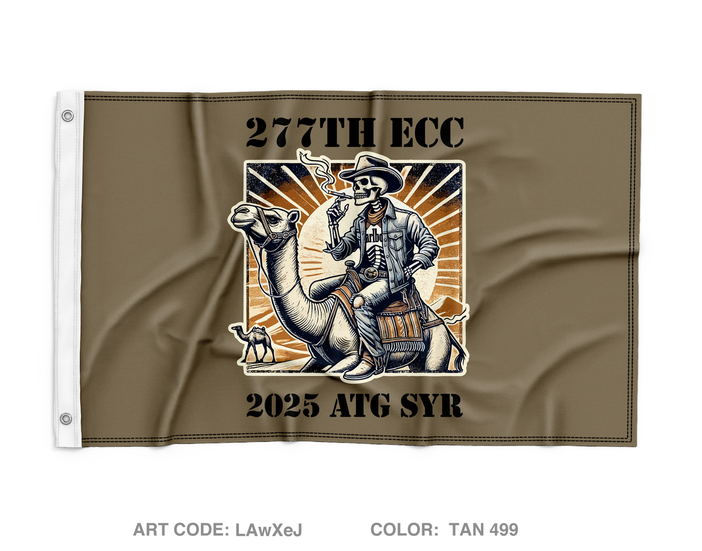 277th ECC Wall Flag - LAwXeJ
