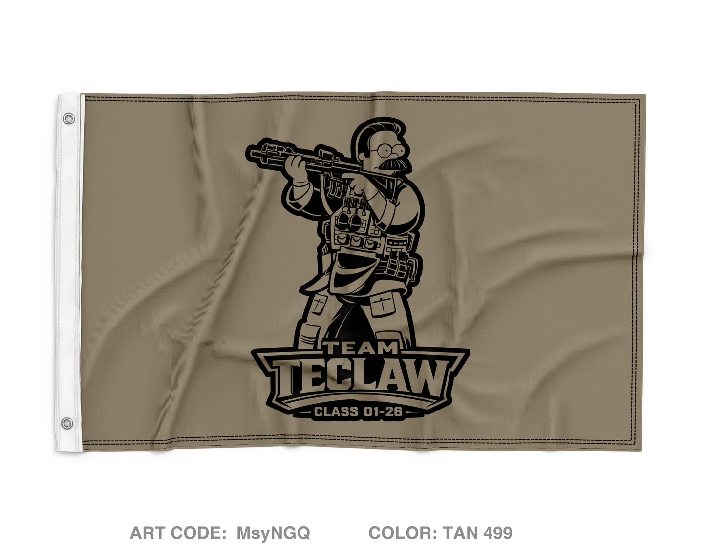 Team Teclaw Wall Flag - MsyNGQ