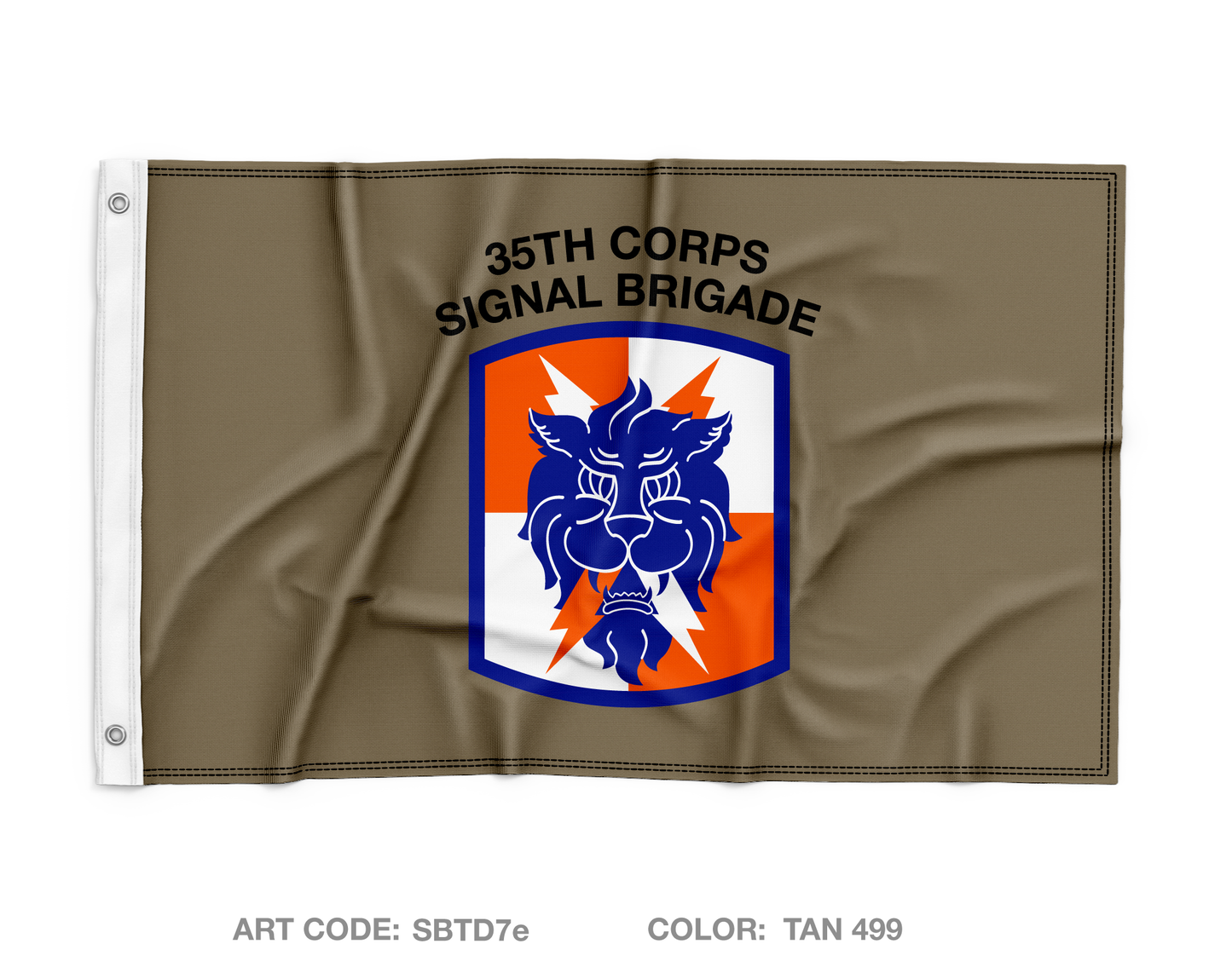 35th CSB Fundrasing Collection Wall Flag - SBTD7e