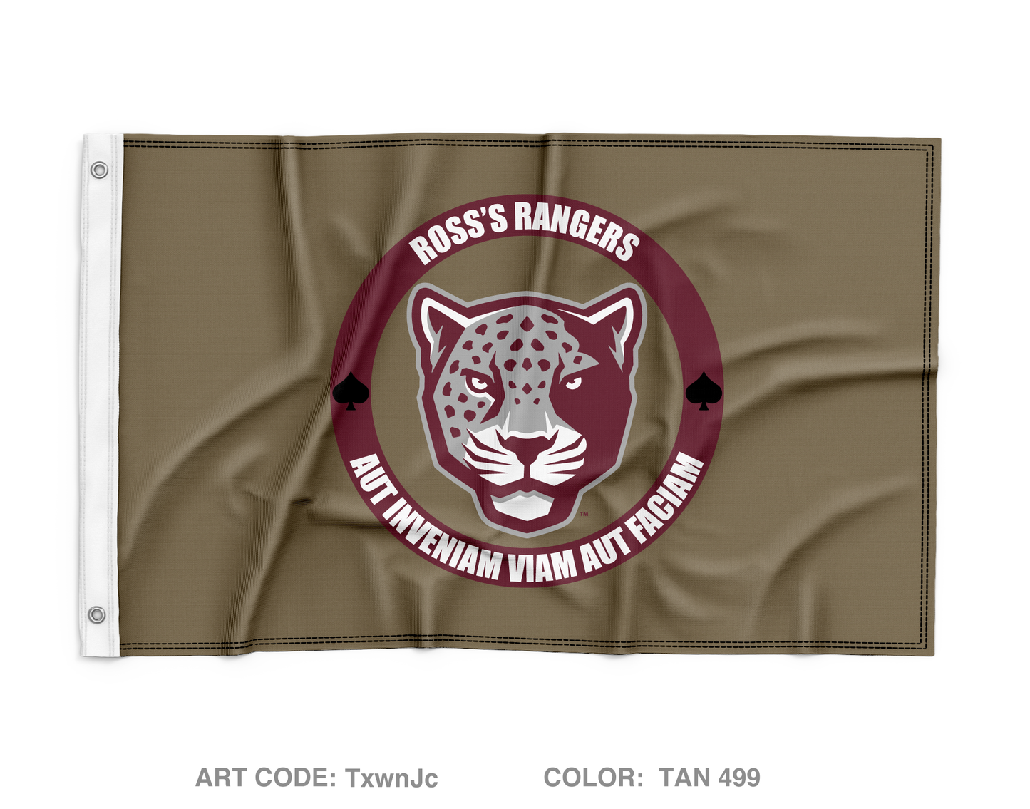 TAMUSA Ranger Challenge Wall Flag - TxwnJc