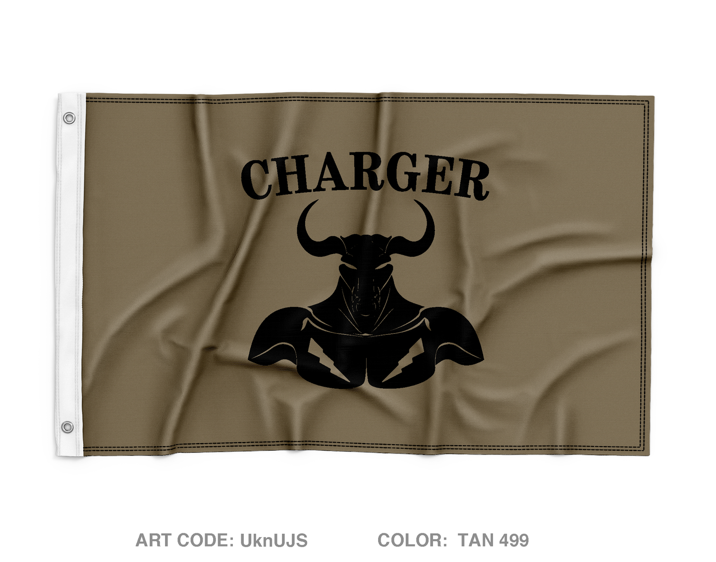 Charger Company 1-5 IN Fundraising Collection Wall Flag - uhN7ff