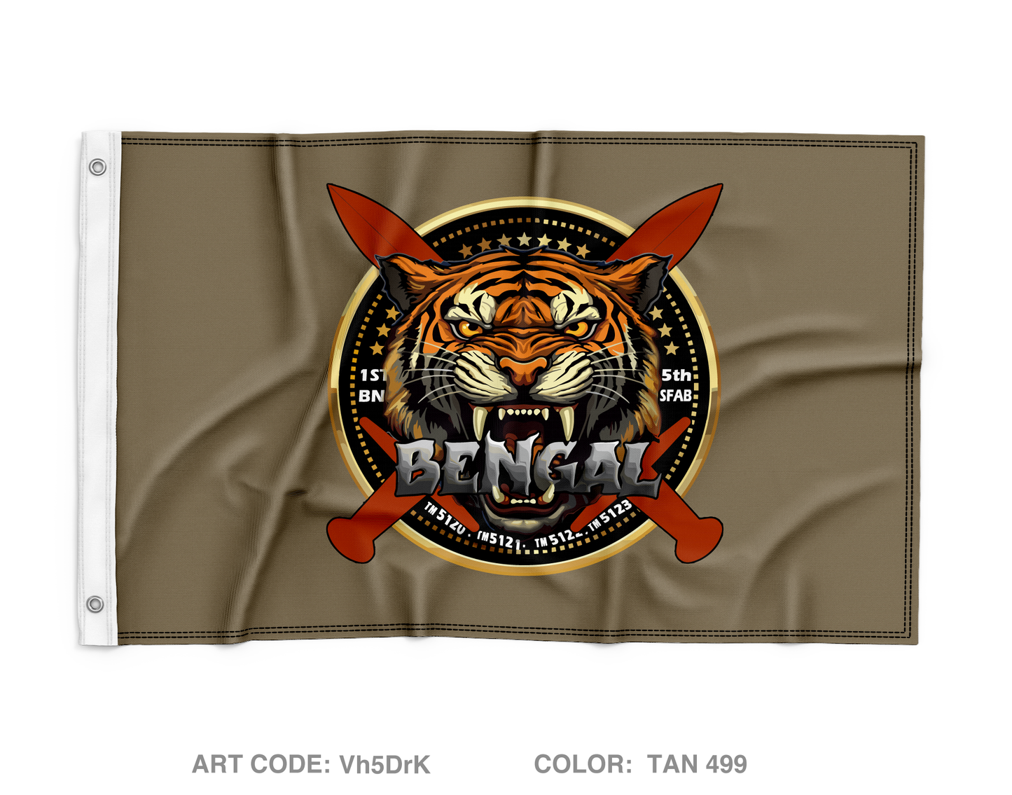 Bravo Company, 1st BN, 5th SFAB Store 1
Wall Flag - Vh5DrK