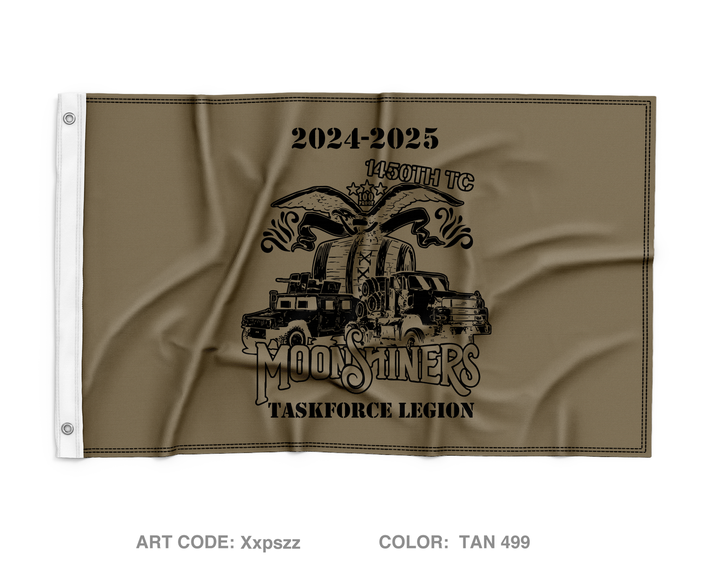 1450th Transportation Company Wall Flag - Xxpszz