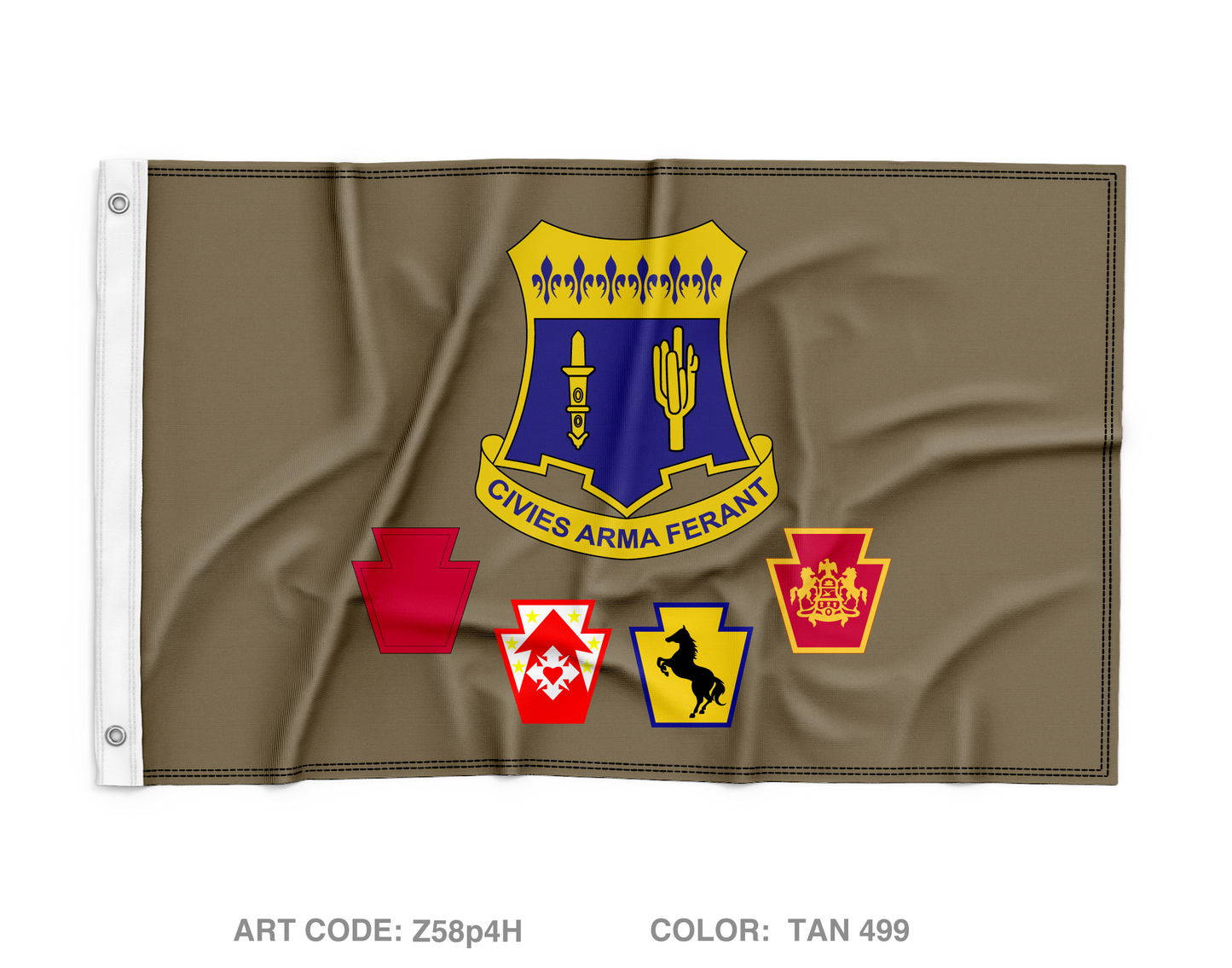 PA Guard Wall Flag - Z58p4H