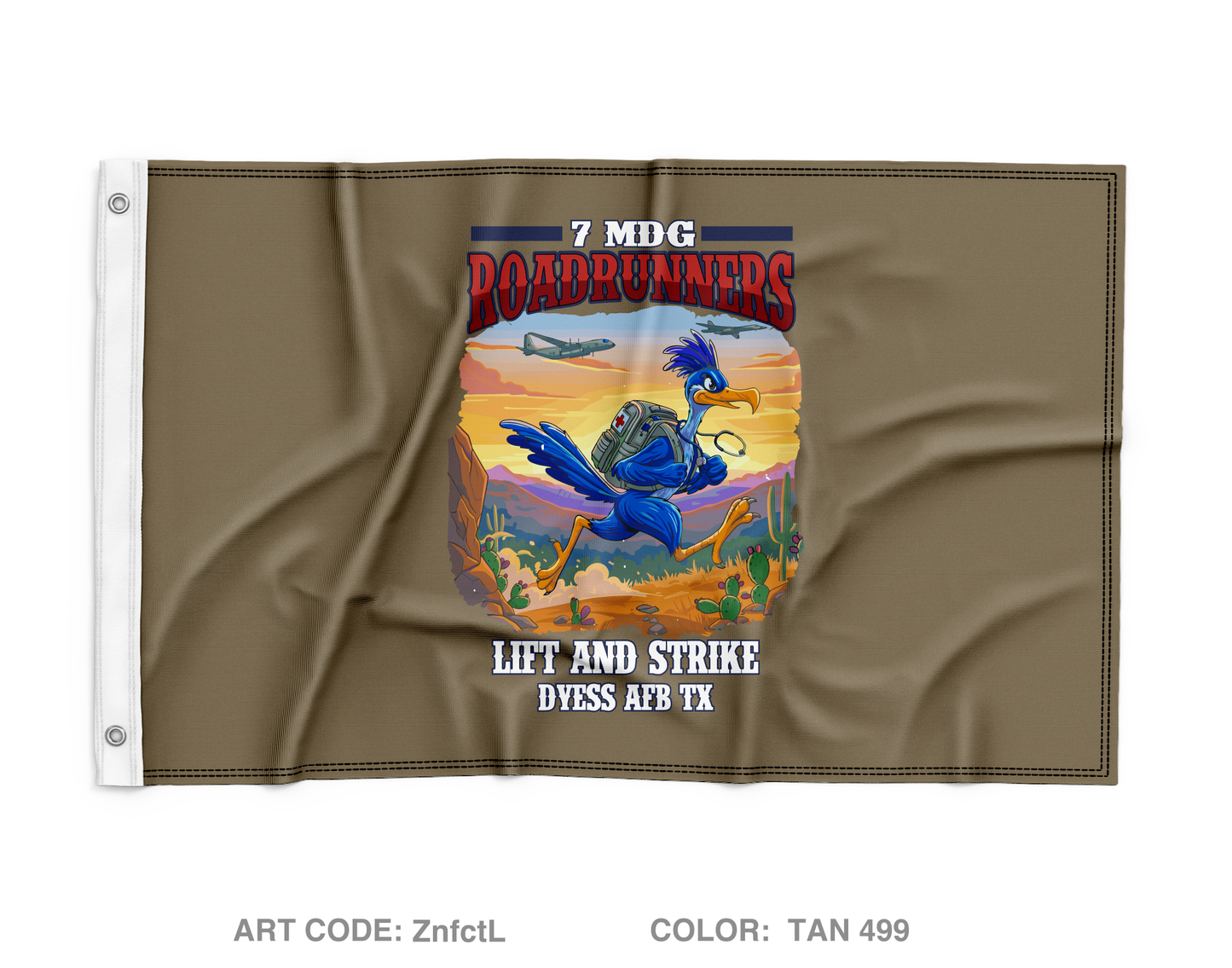 7 MDG Roadrunners Fundraising Collection Wall Flag - ZnfctL