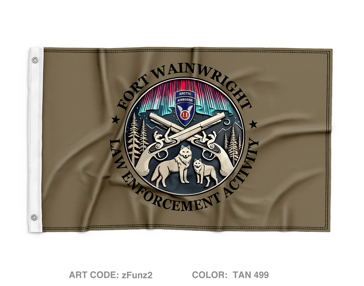 FWA LEA Wall Flag - aJH7x6