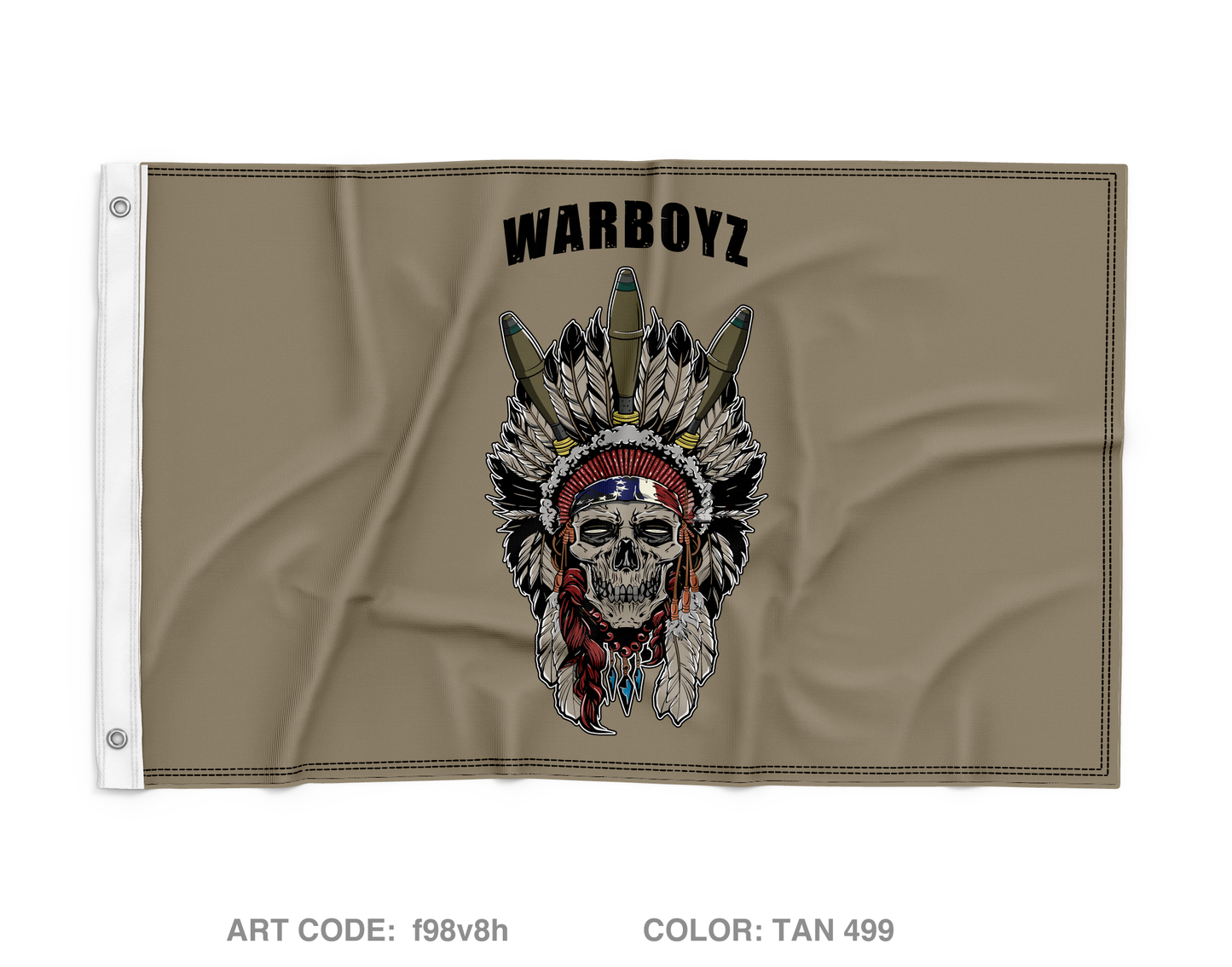 WarBoyz Wall Flag - f98v8h