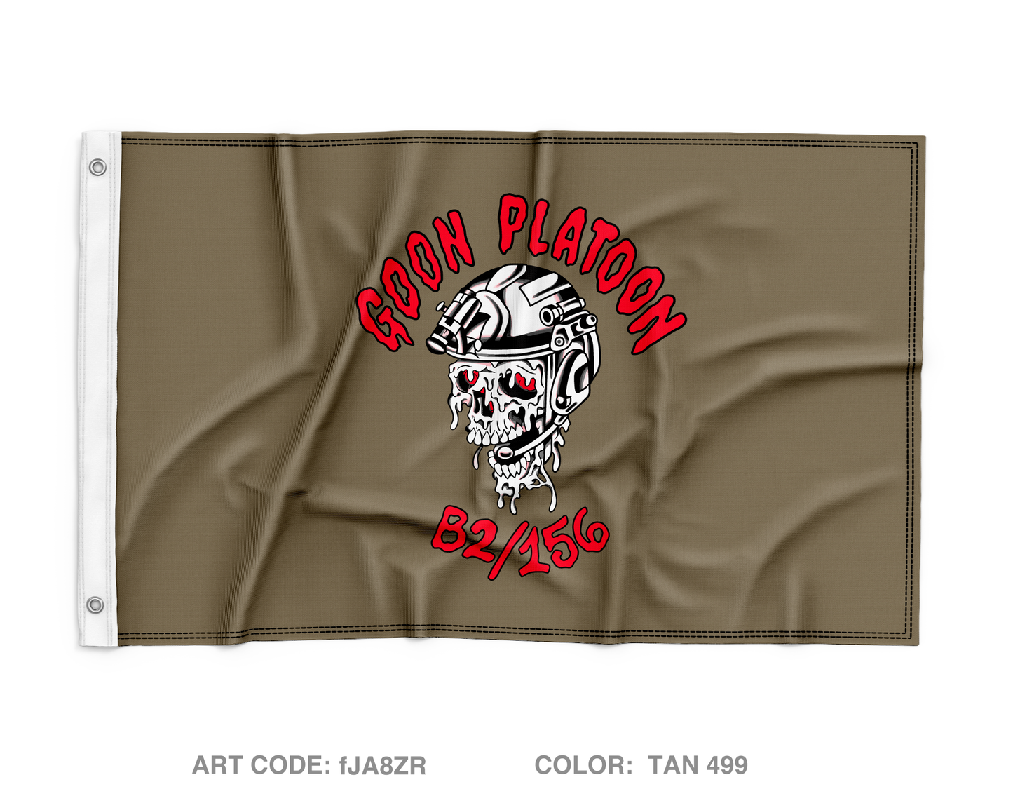 Goon Platoon Wall Flag - fJA8ZR